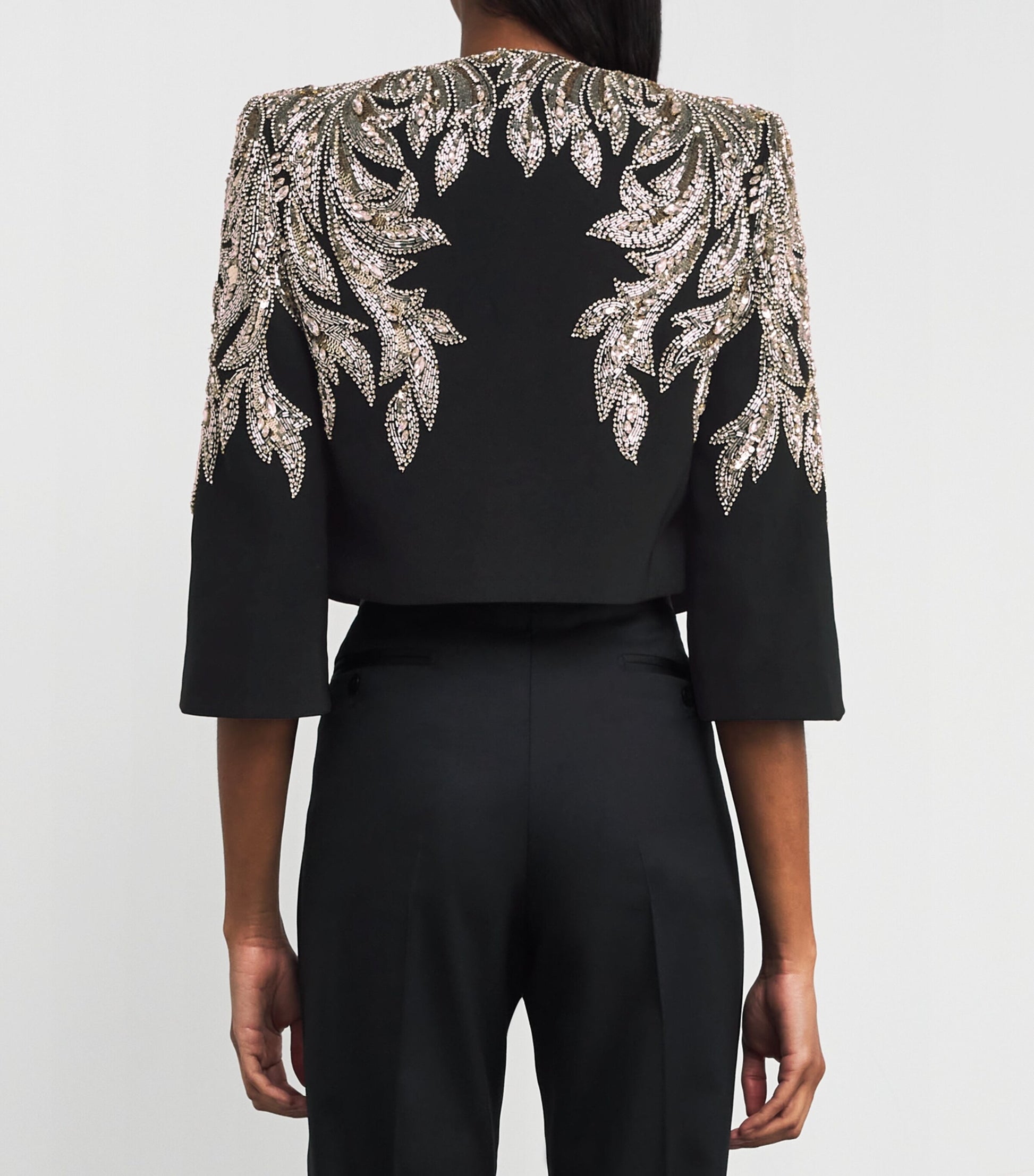 Embellished Versailles Cropped Jacket