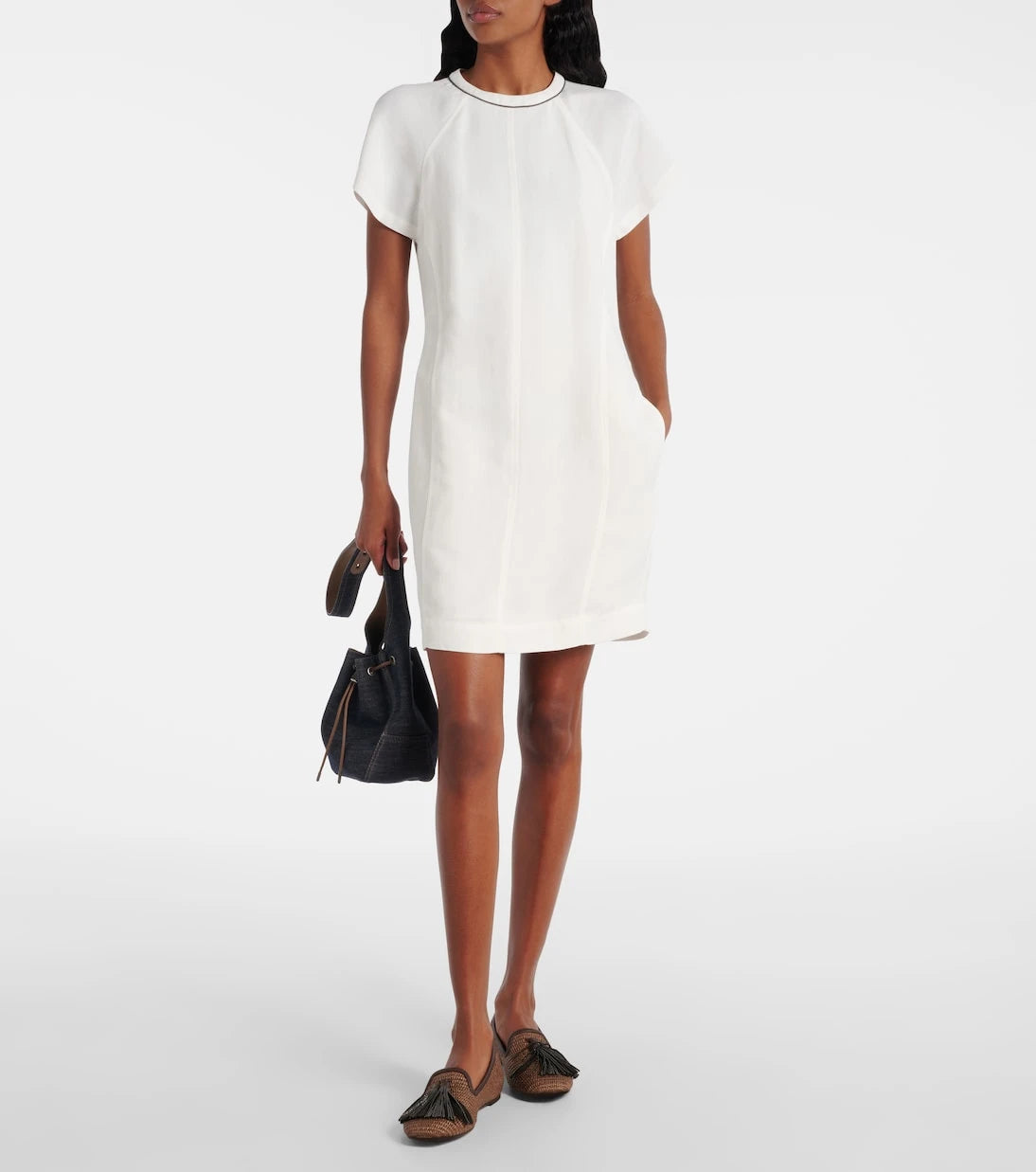 Brunello Cucinelli - Monili minidress
