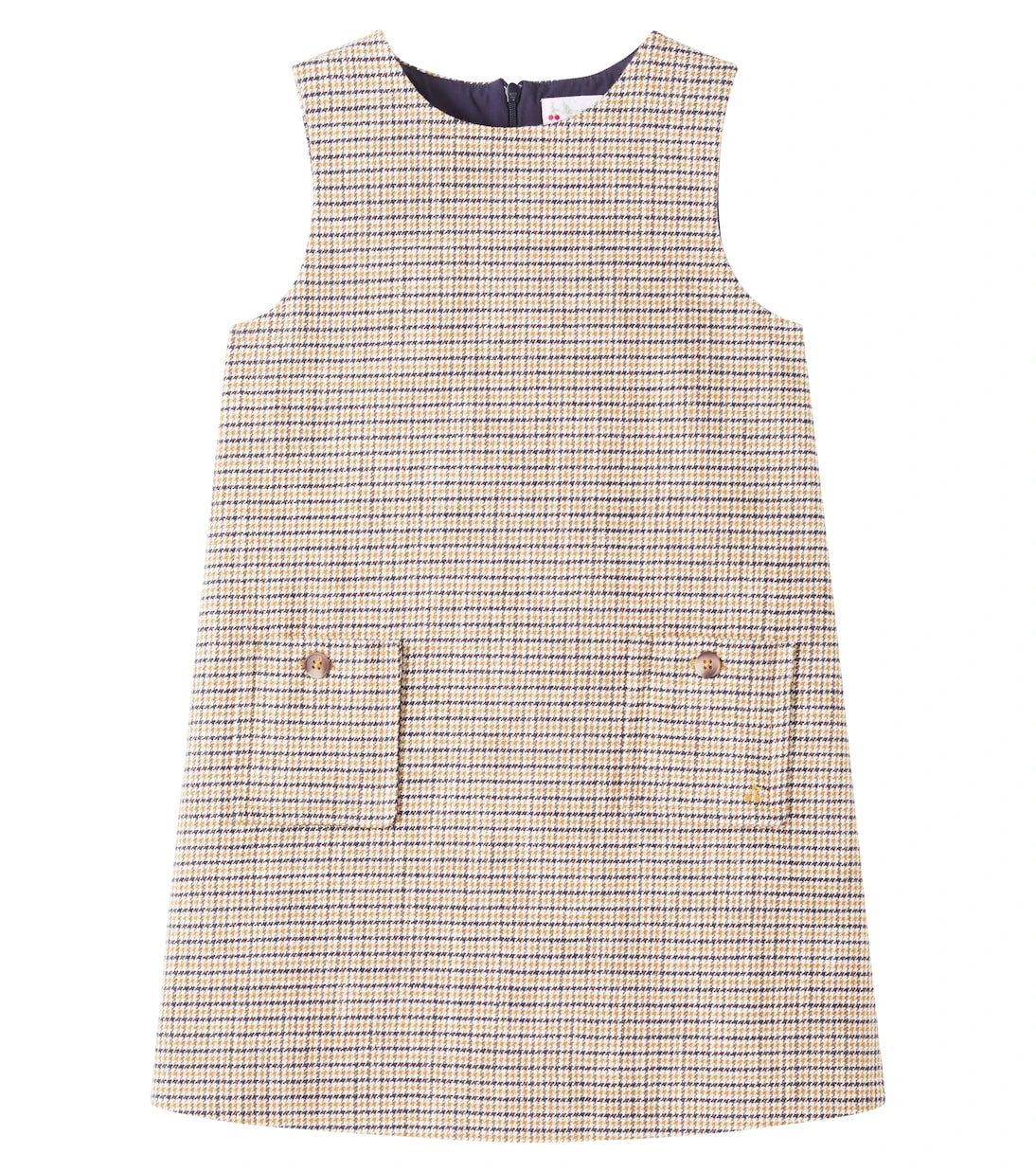 Bonpoint - Jinette cotton and wool-blend dress