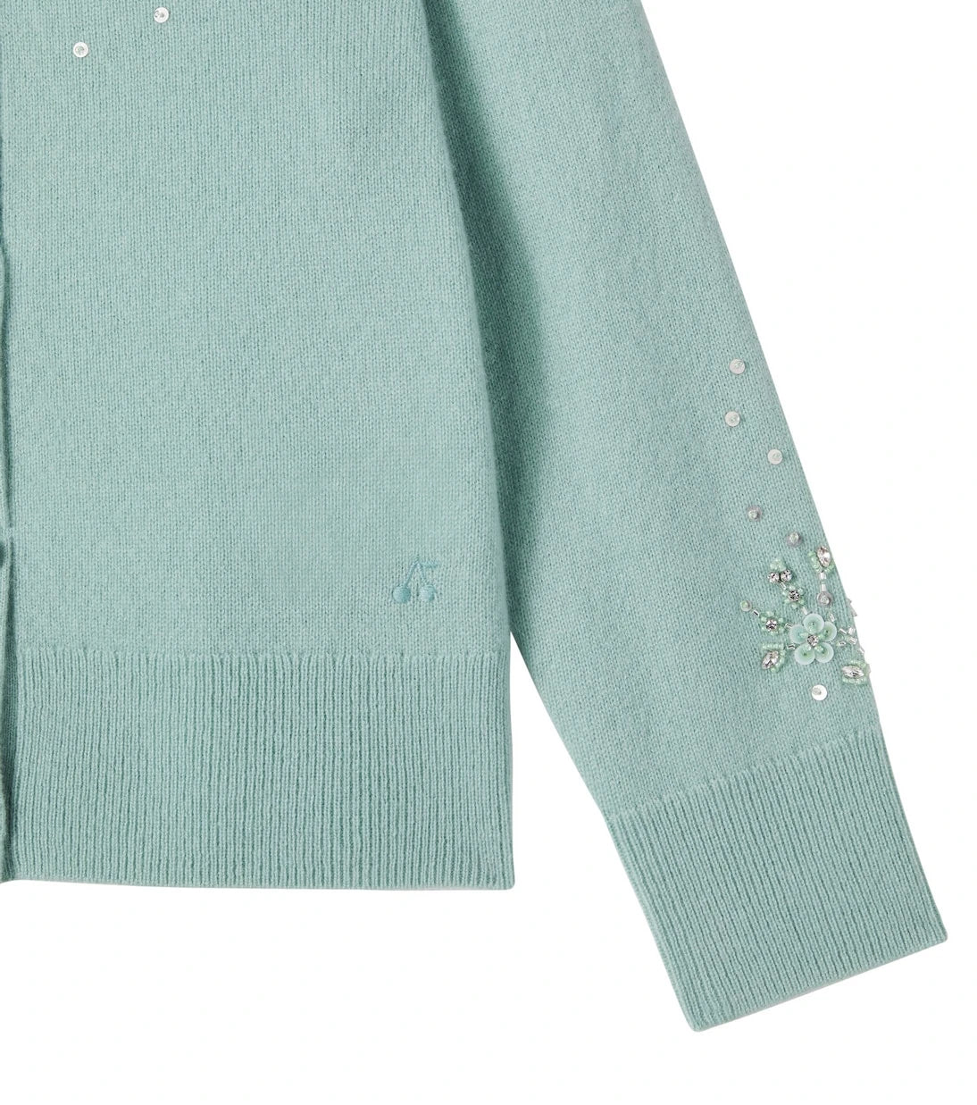 Bonpoint - Louella embellished cashmere cardigan
