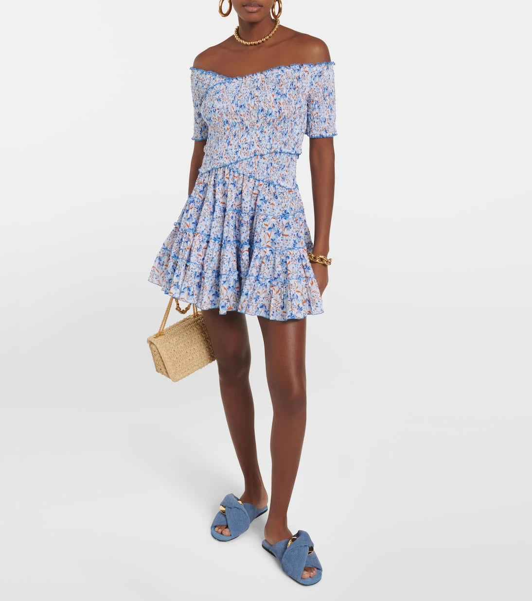 Poupette St Barth - Soledad floral cotton minidress