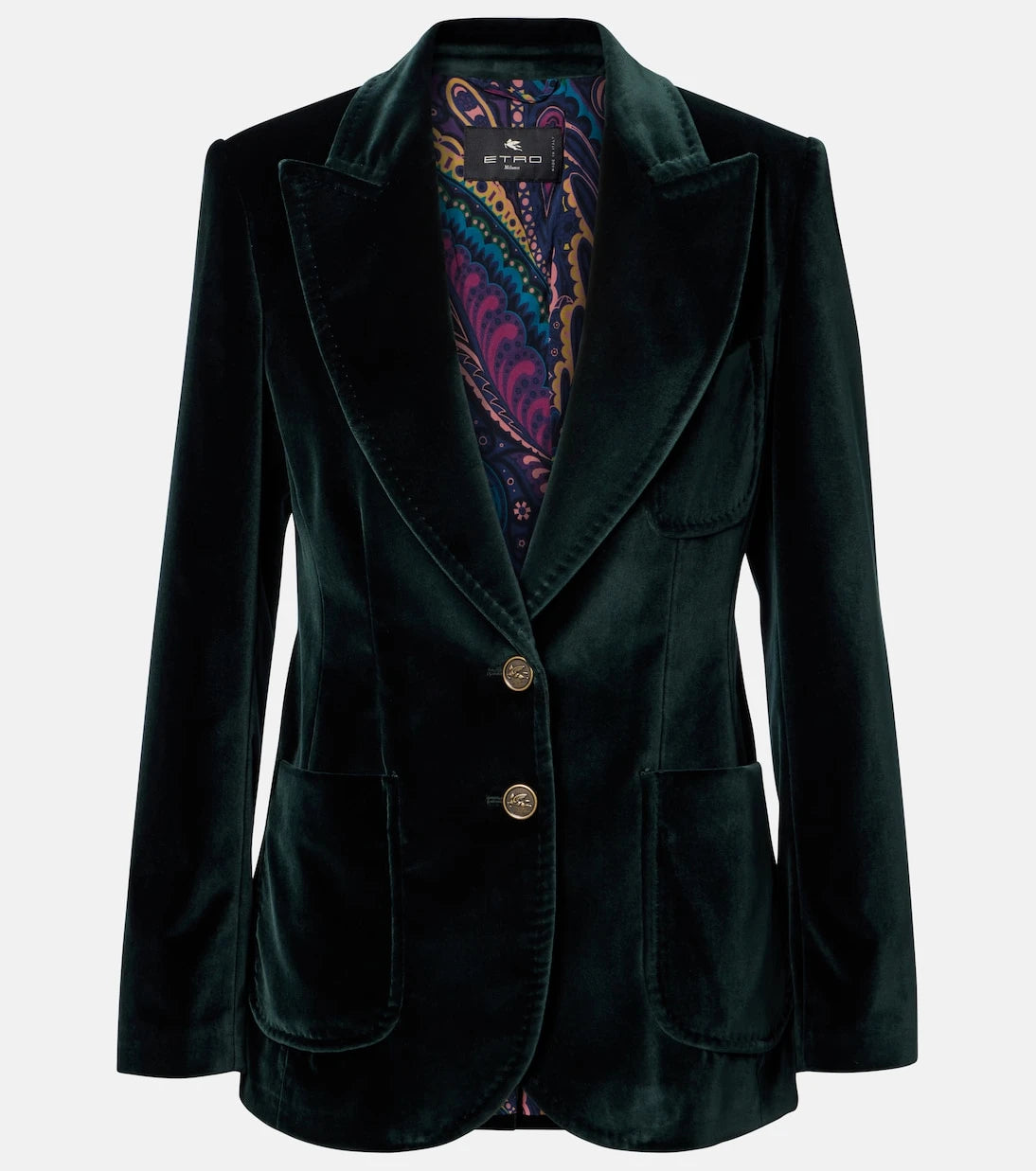 Etro - Cotton velvet blazer