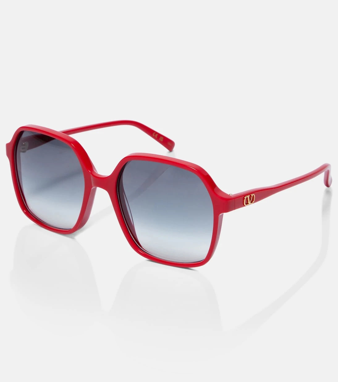 Valentino - Light V VLogo oversized sunglasses