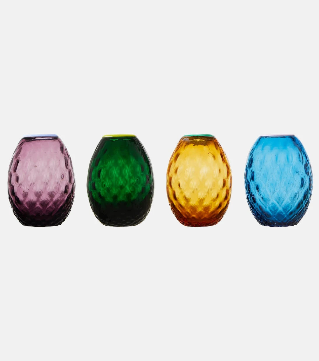 La DoubleJ - Baby Egg set of 4 glass vases
