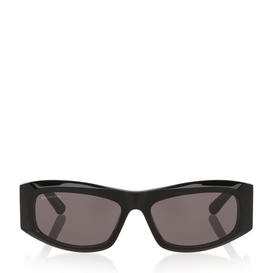 Black Acetate BB0395S Rectangular Sunglasses