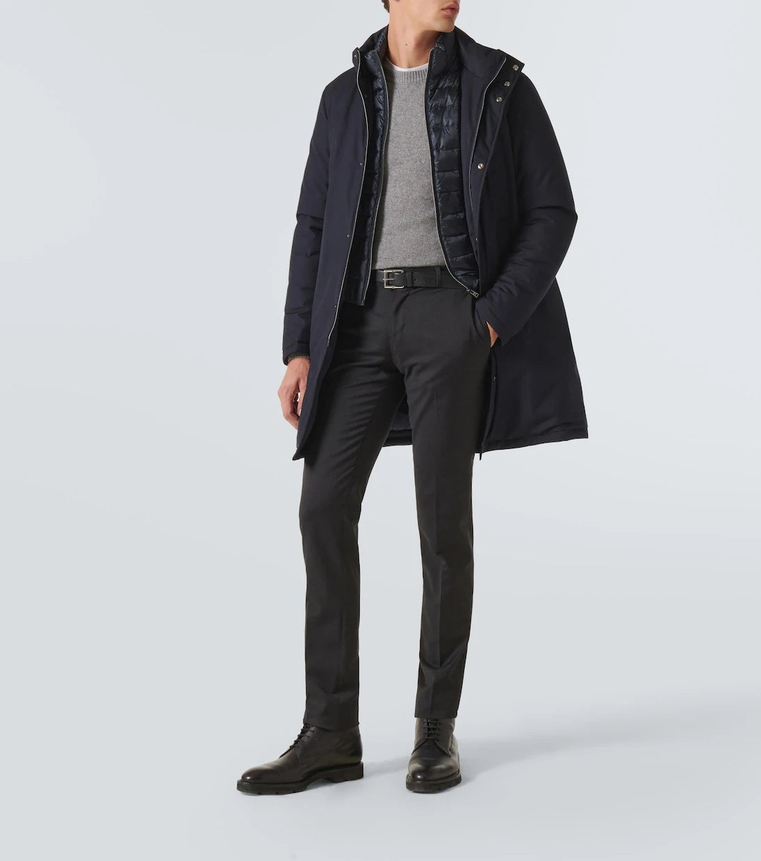 Herno - Paneled down coat