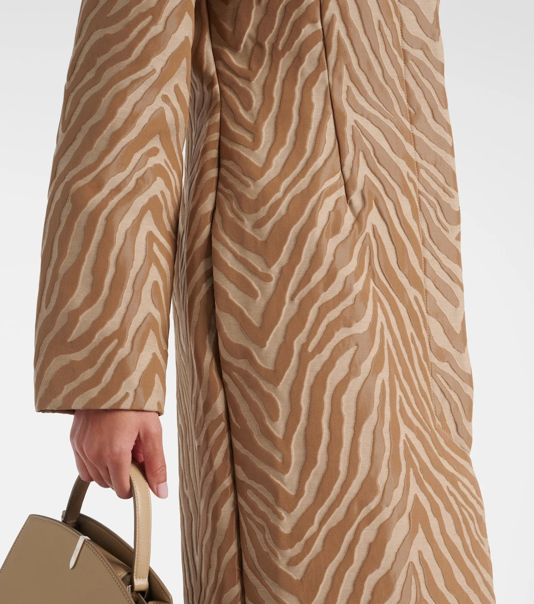 Tove - Mira cotton-blend jacquard coat