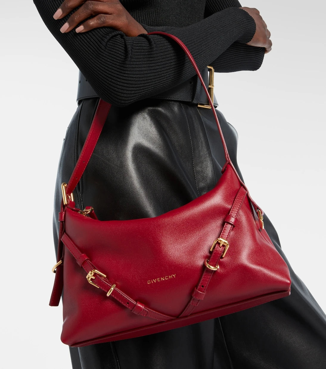 Givenchy - Voyou Mini leather shoulder bag