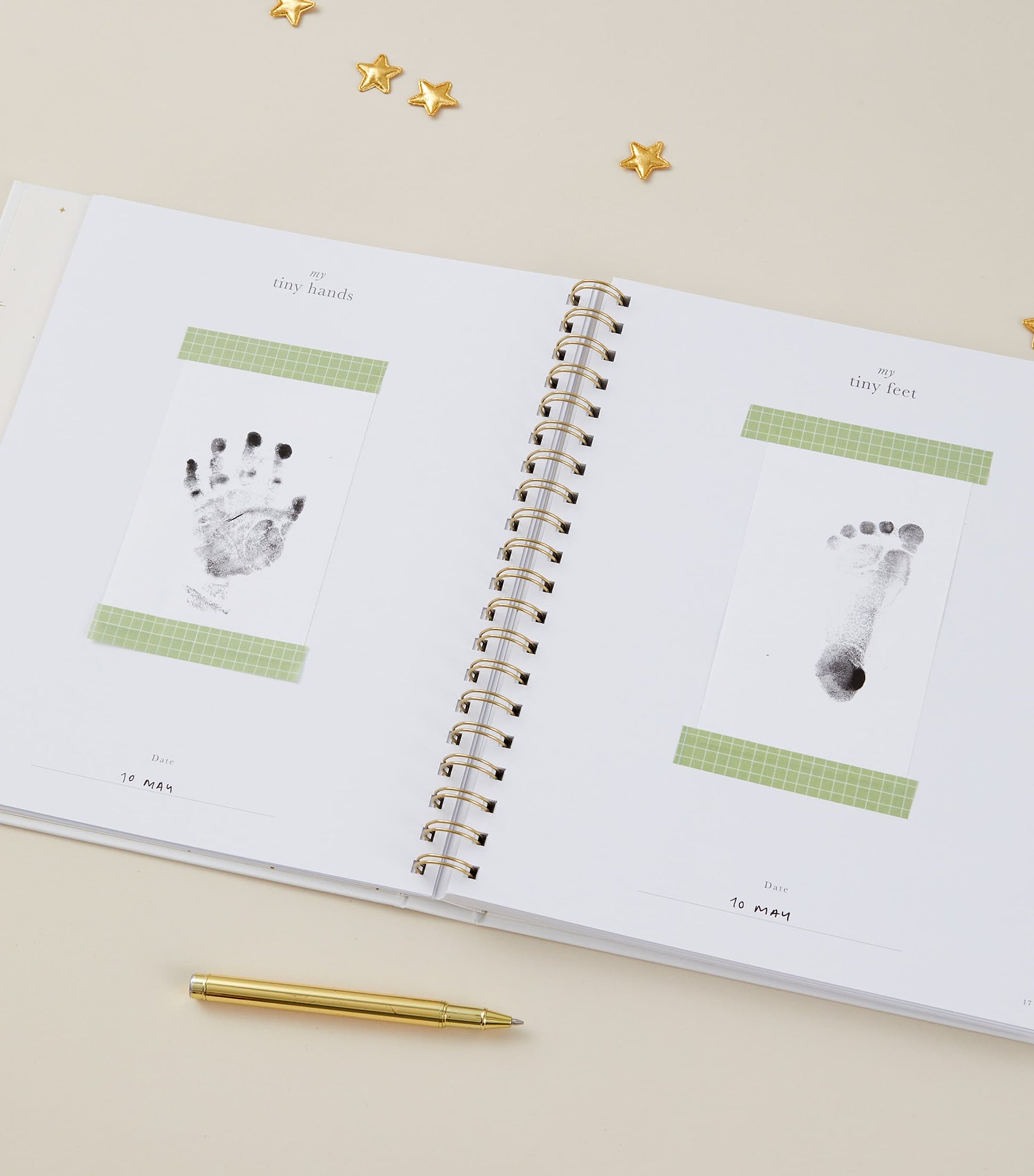Safari Baby Memory Book