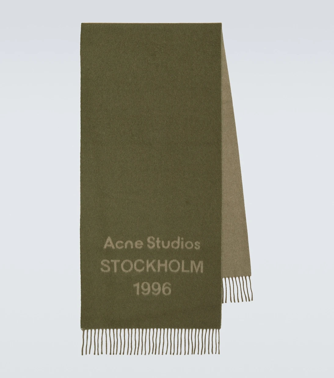 Acne Studios - Logo wool jacquard scarf