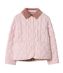 Burberry Kids Corduroy-Collar Quilted Jacket (2-12 Years)