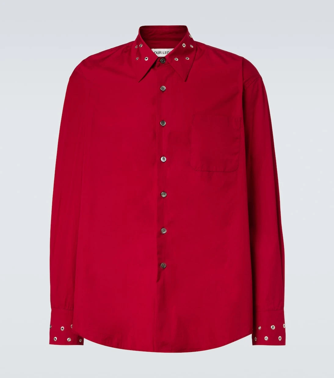 Our Legacy - Above embellished cotton poplin shirt