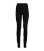 Joseph Black Suede Stretch Leggings