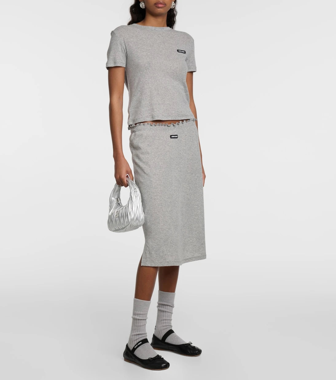 Miu Miu - Cotton jersey T-shirt