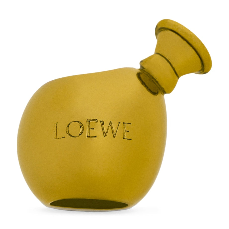 Yellow Brass Balloon Dice Charm