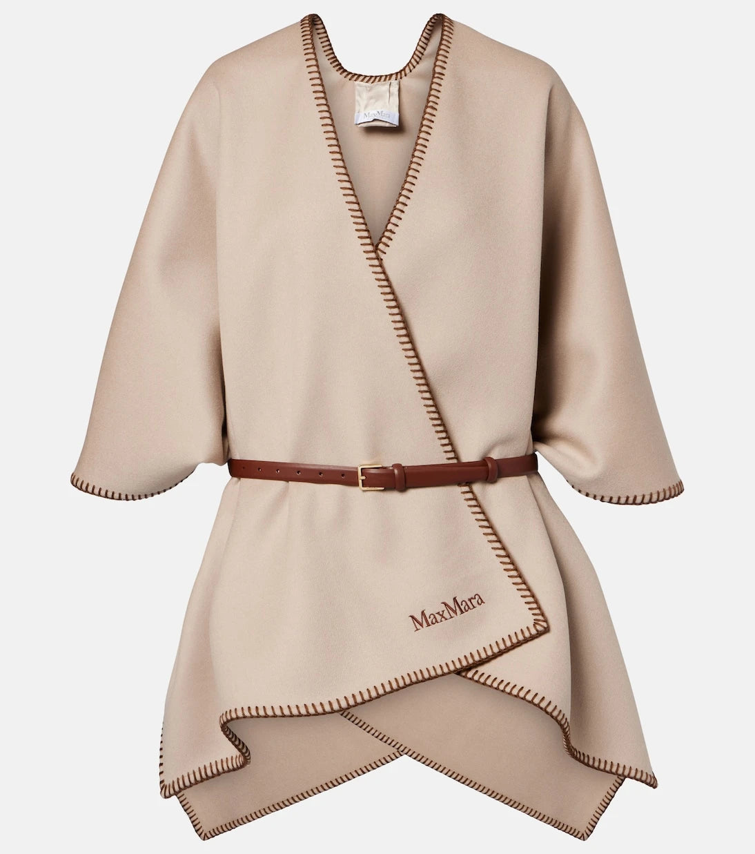 Max Mara - Virgin wool cape
