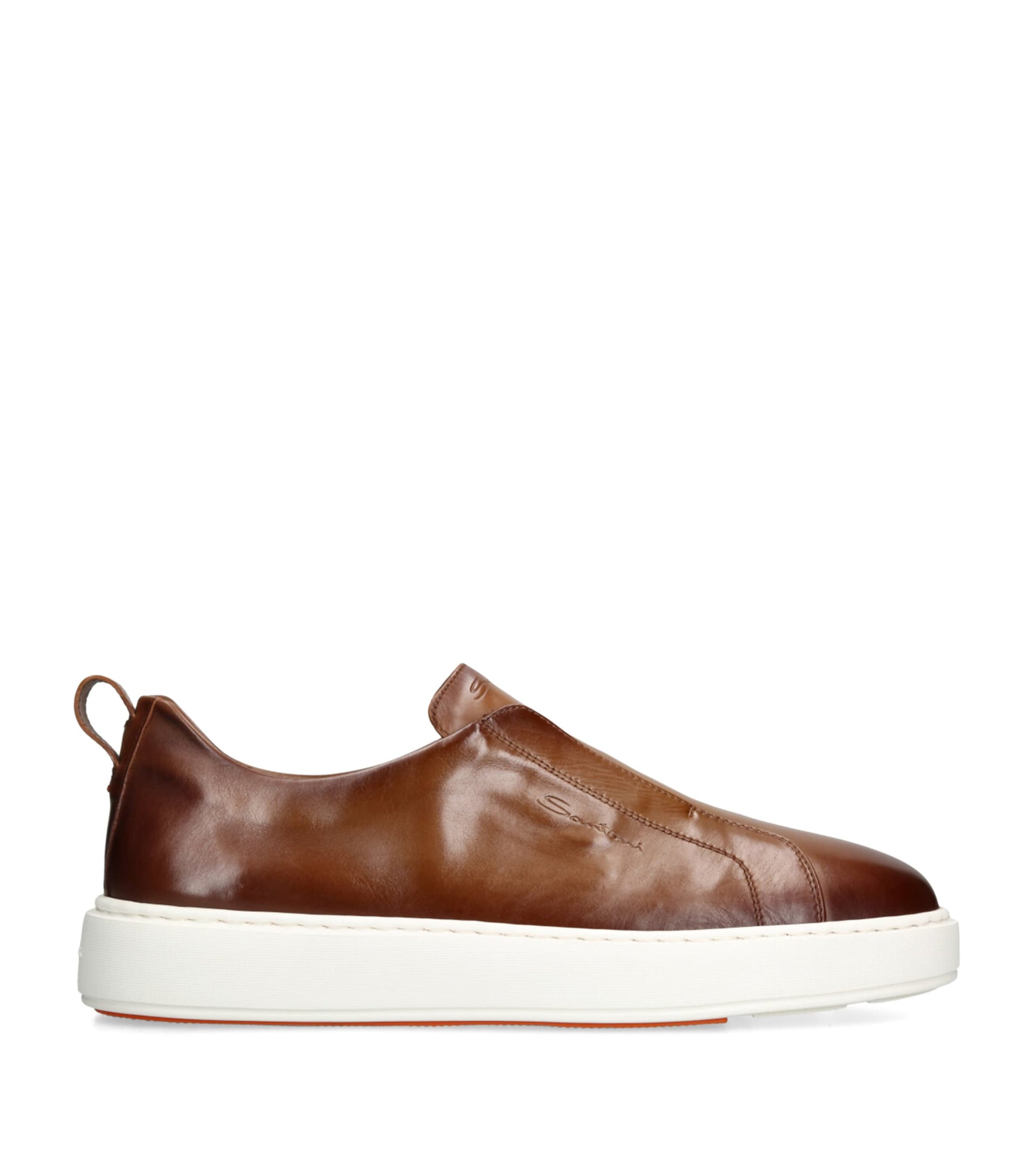 Santoni Leather Clean Icon Sneakers