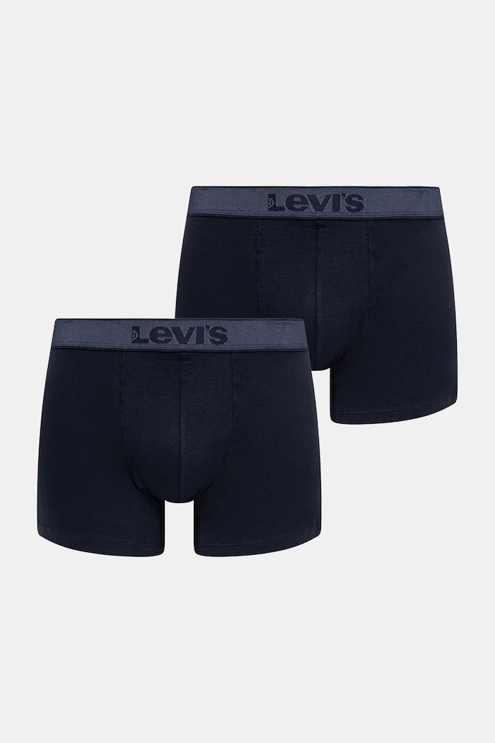 Levi's pamuklu elastanlı erkek boxer 2'li