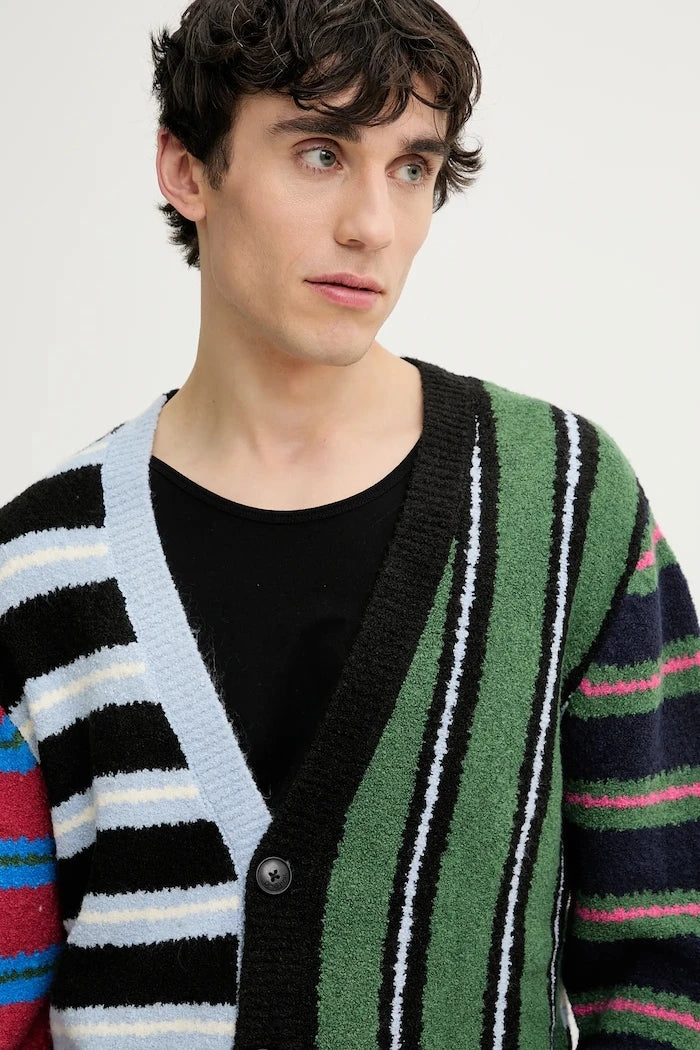 Жилетка с вълна Desigual MIDSTRIPES
