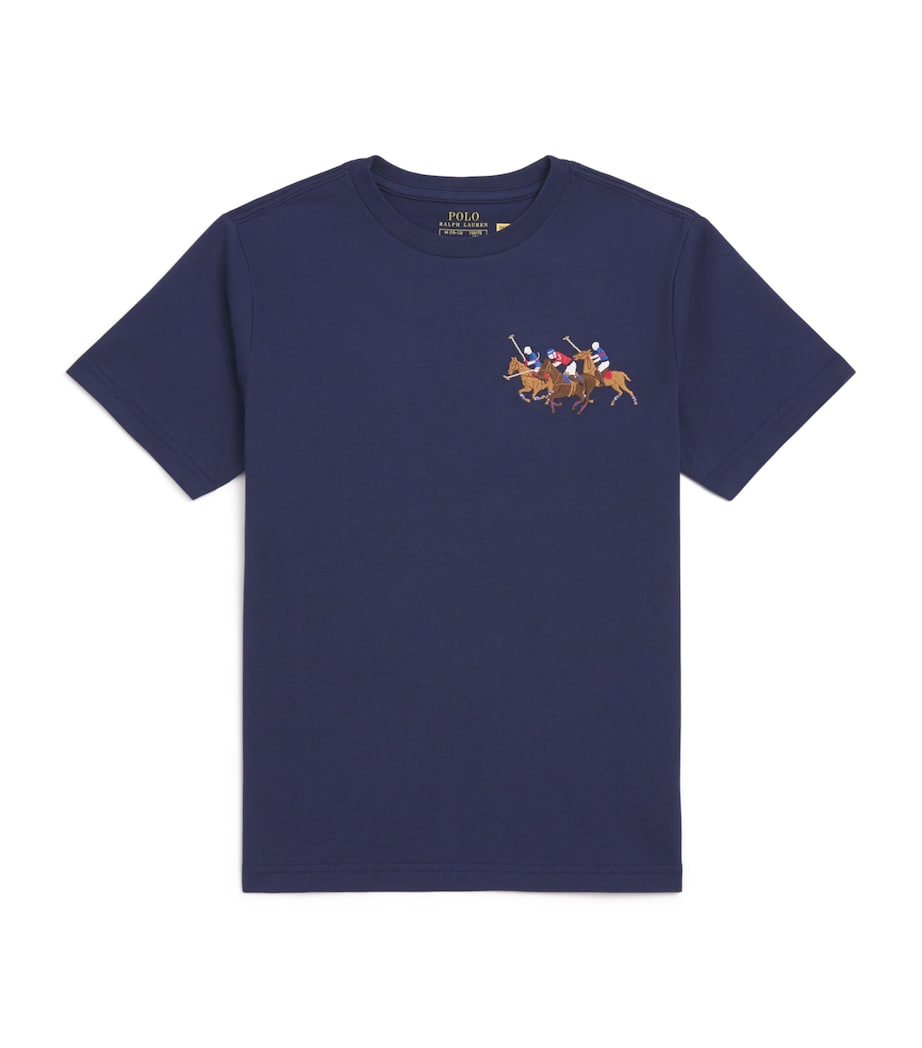 Ralph Lauren Kids Logo Embroidered T-Shirt (2-7 Years)