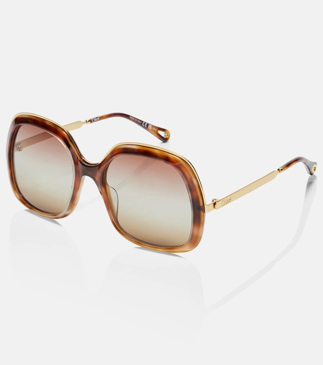 Chloé - Aly oversized square sunglasses