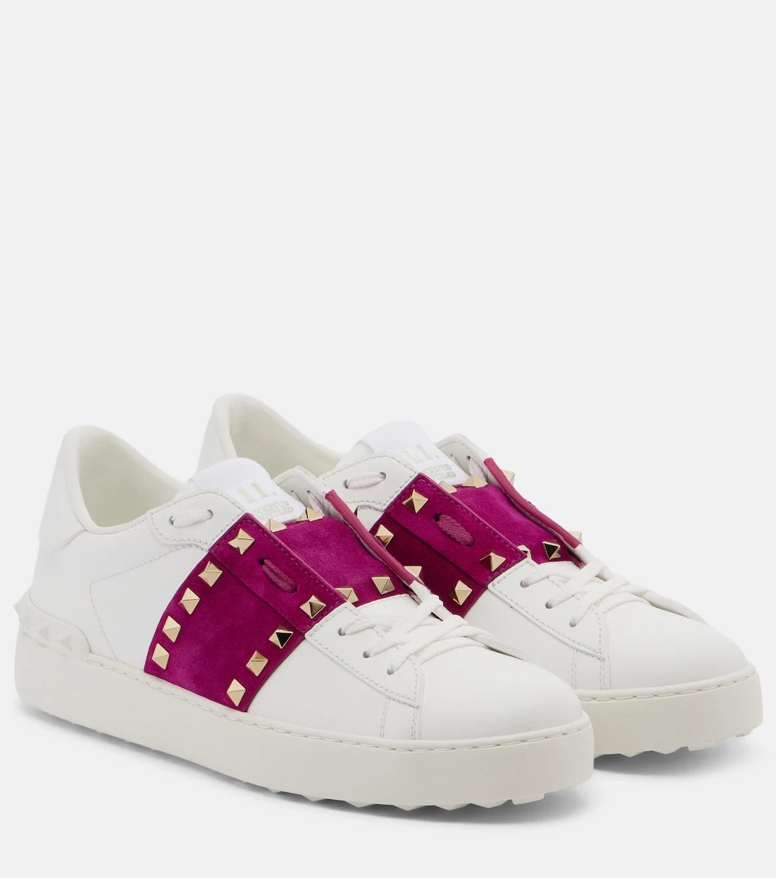 Valentino Garavani - Rockstud Untitled leather sneakers