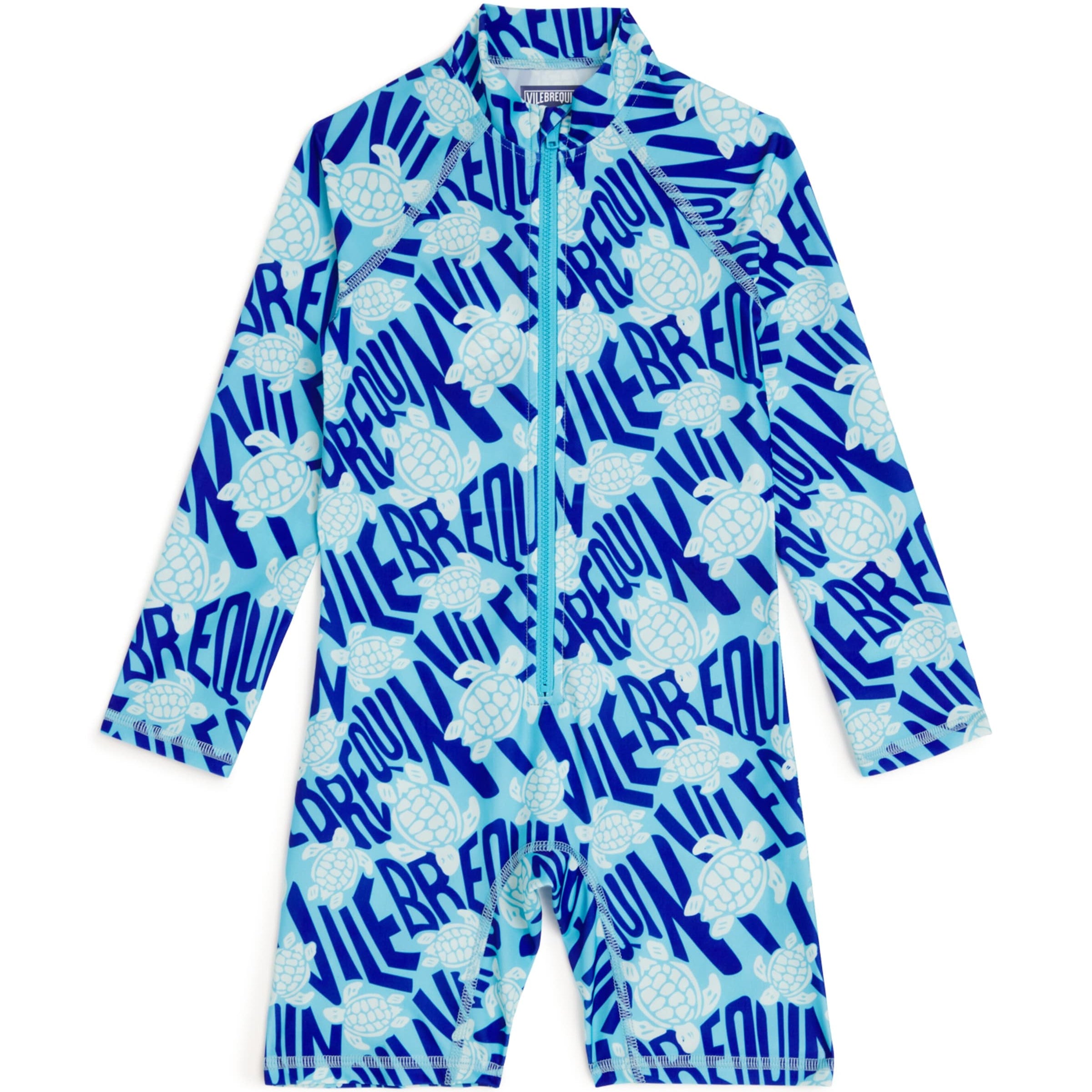 Vilebrequin Kids Printed Guppy Rash Guard Swimsuit (2-8 Years)
