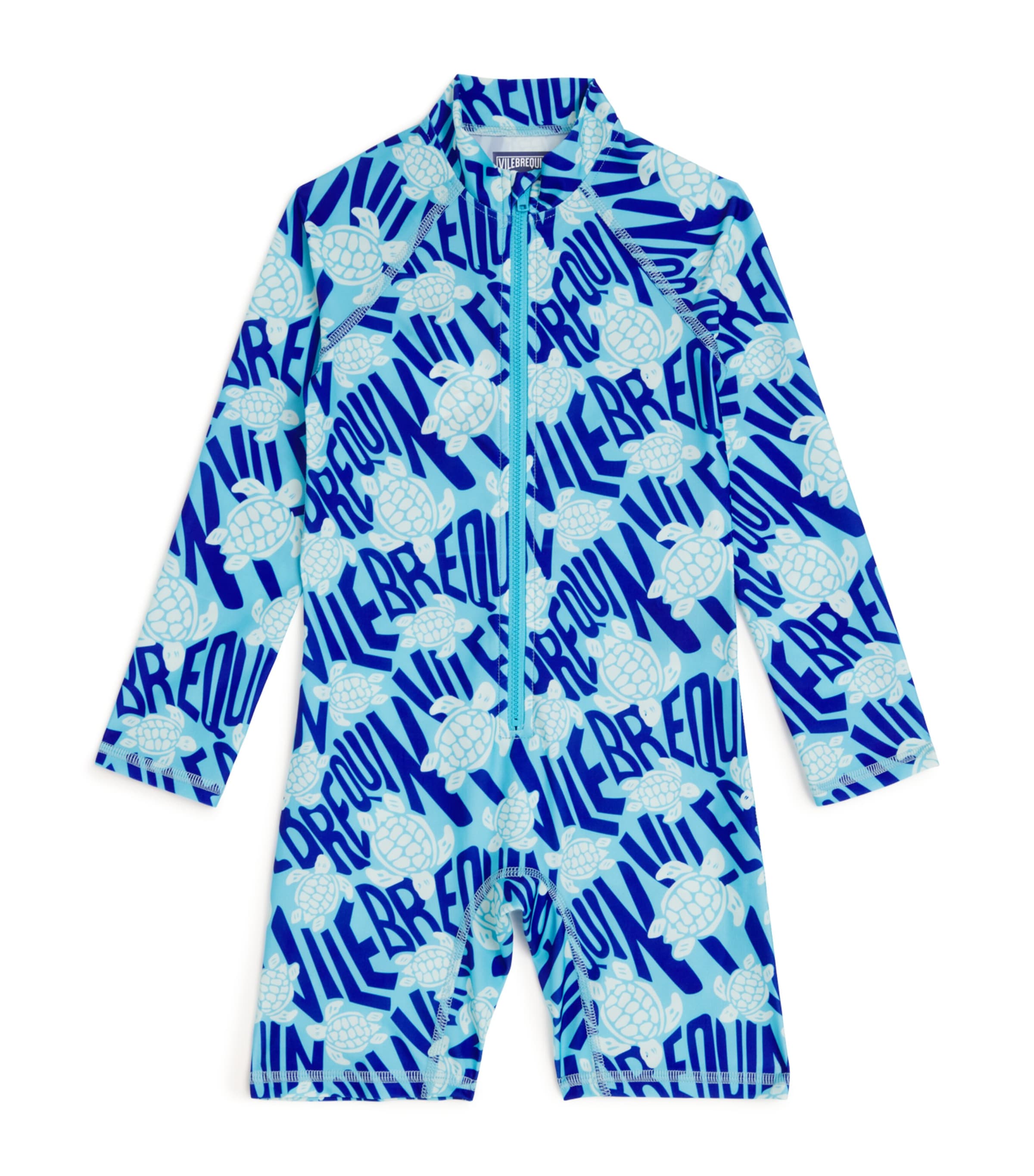 Vilebrequin Kids Printed Guppy Rash Guard Swimsuit (2-8 Years)