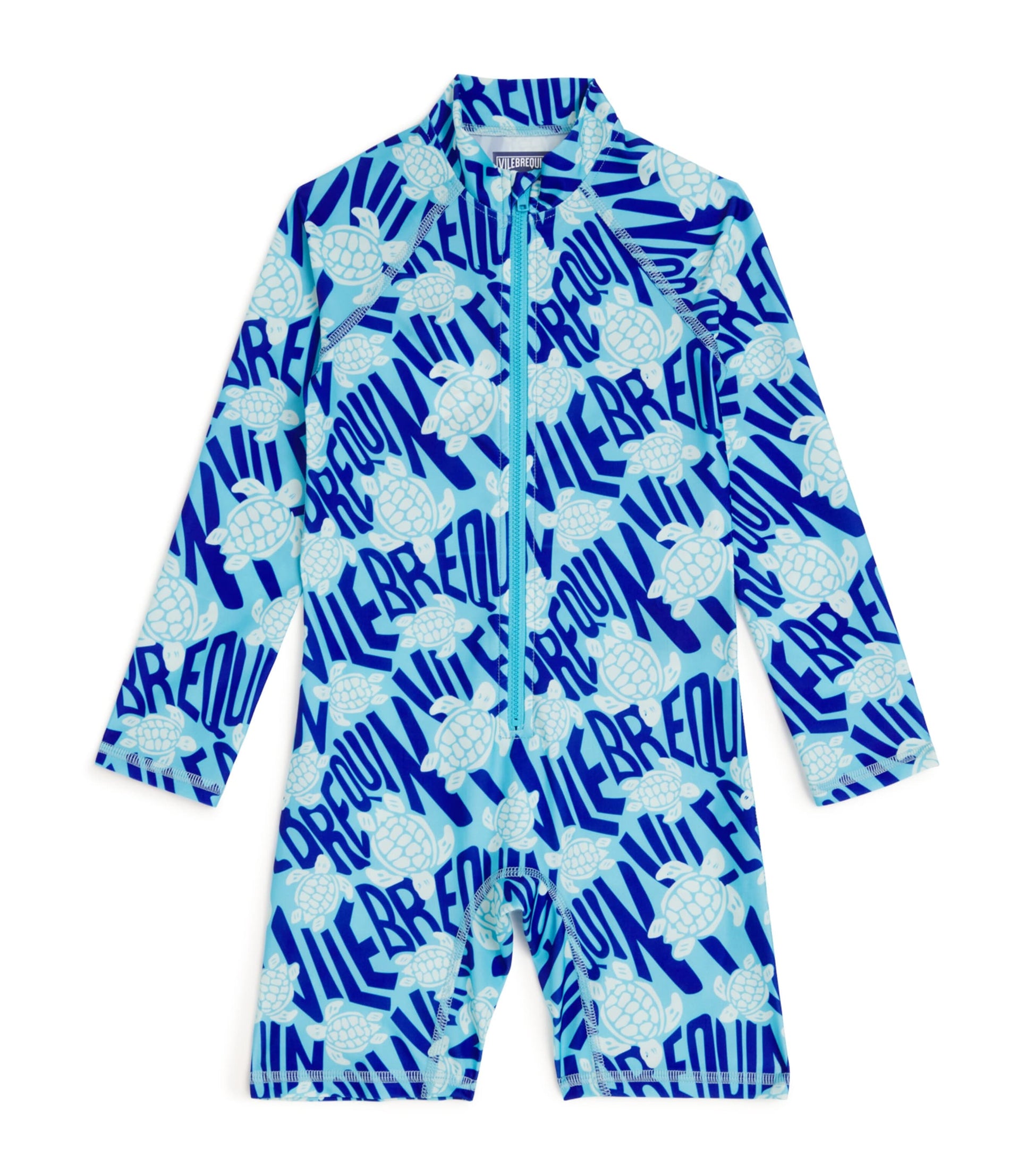 Vilebrequin Kids Printed Guppy Rash Guard Swimsuit (2-8 Years)