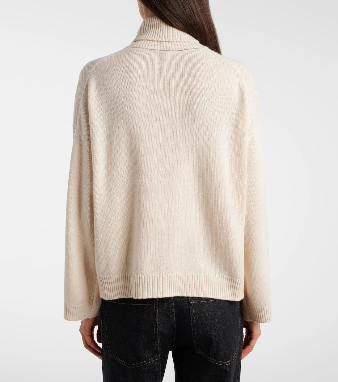 Brunello Cucinelli - Monili cashmere turtleneck sweater