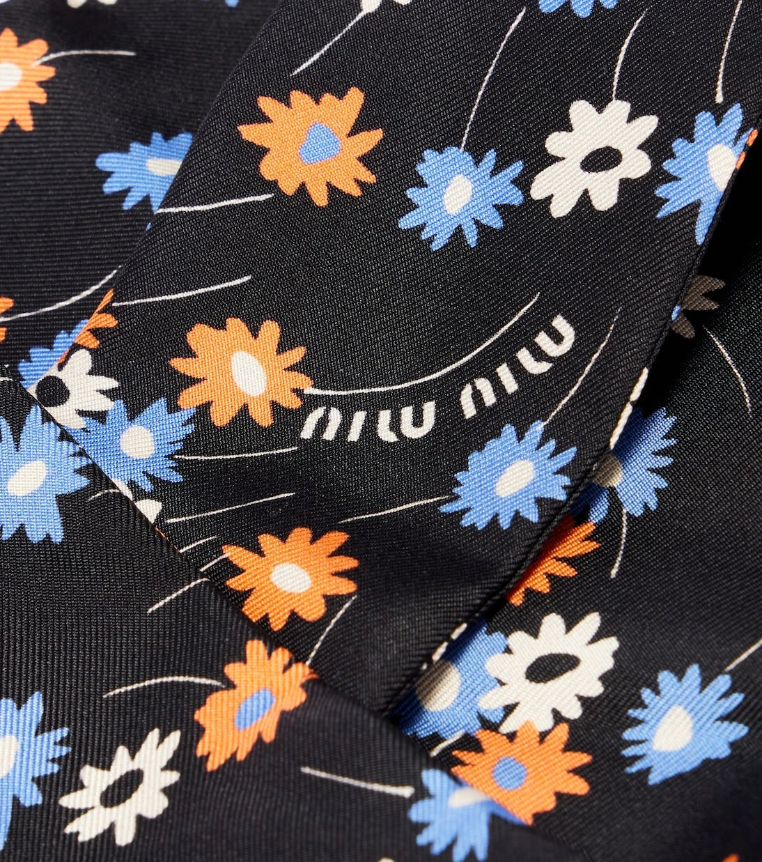 Miu Miu - Faux-pearl scarf necklace