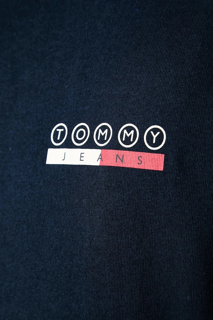 Tommy Jeans erkek pamuklu tişört