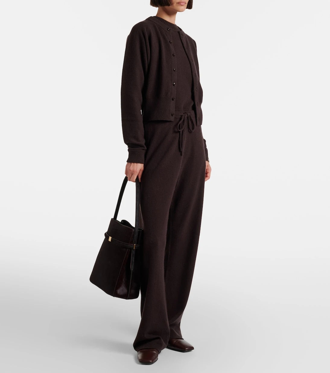 Extreme Cashmere - Blouson cashmere-blend cardigan