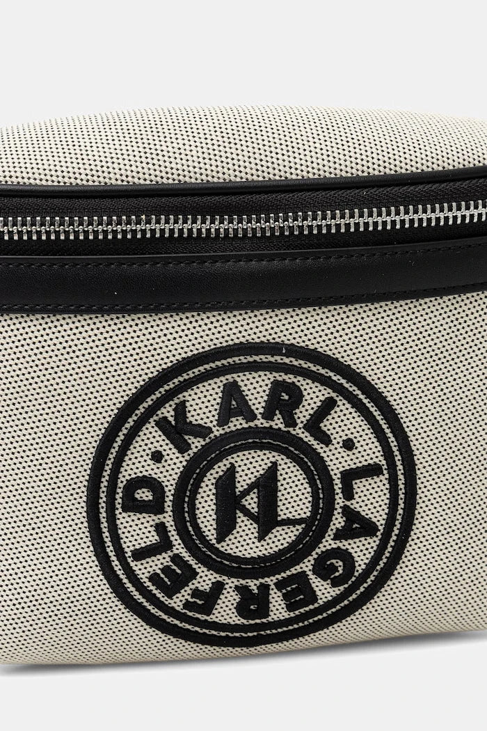 Karl Lagerfeld bel çantası, omuzda taşınabilir, pamuklu