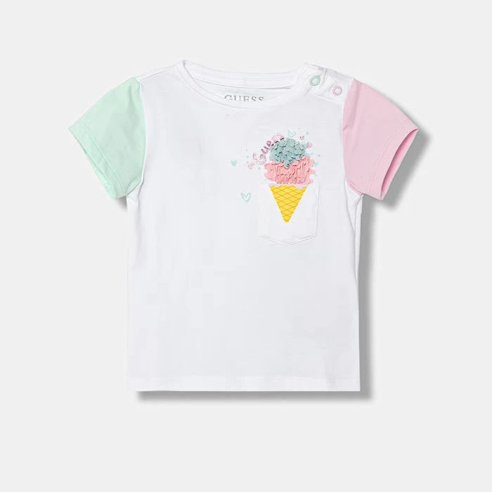 Бебешка тениска Guess