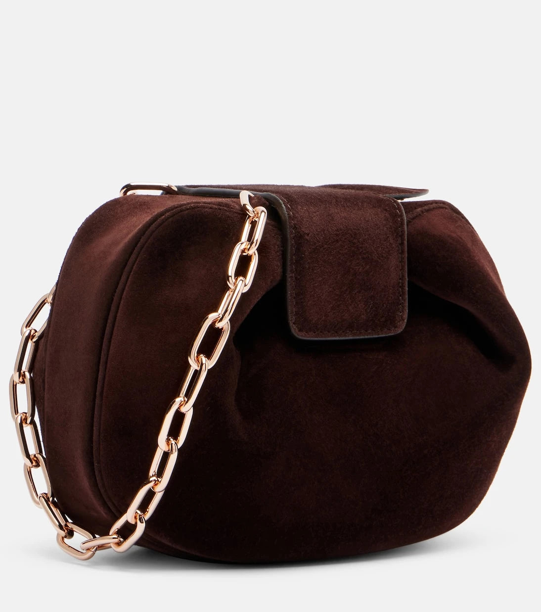 Gabriela Hearst - Soft Demi suede clutch