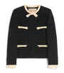 Valentino Black Virgin Wool-Blend Jacket