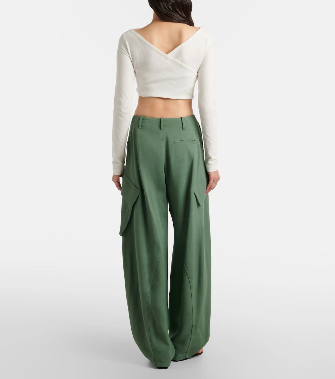Alaïa - Twill cargo pants