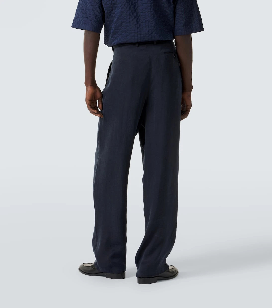 Giorgio Armani - Pleated satin wide-leg pants