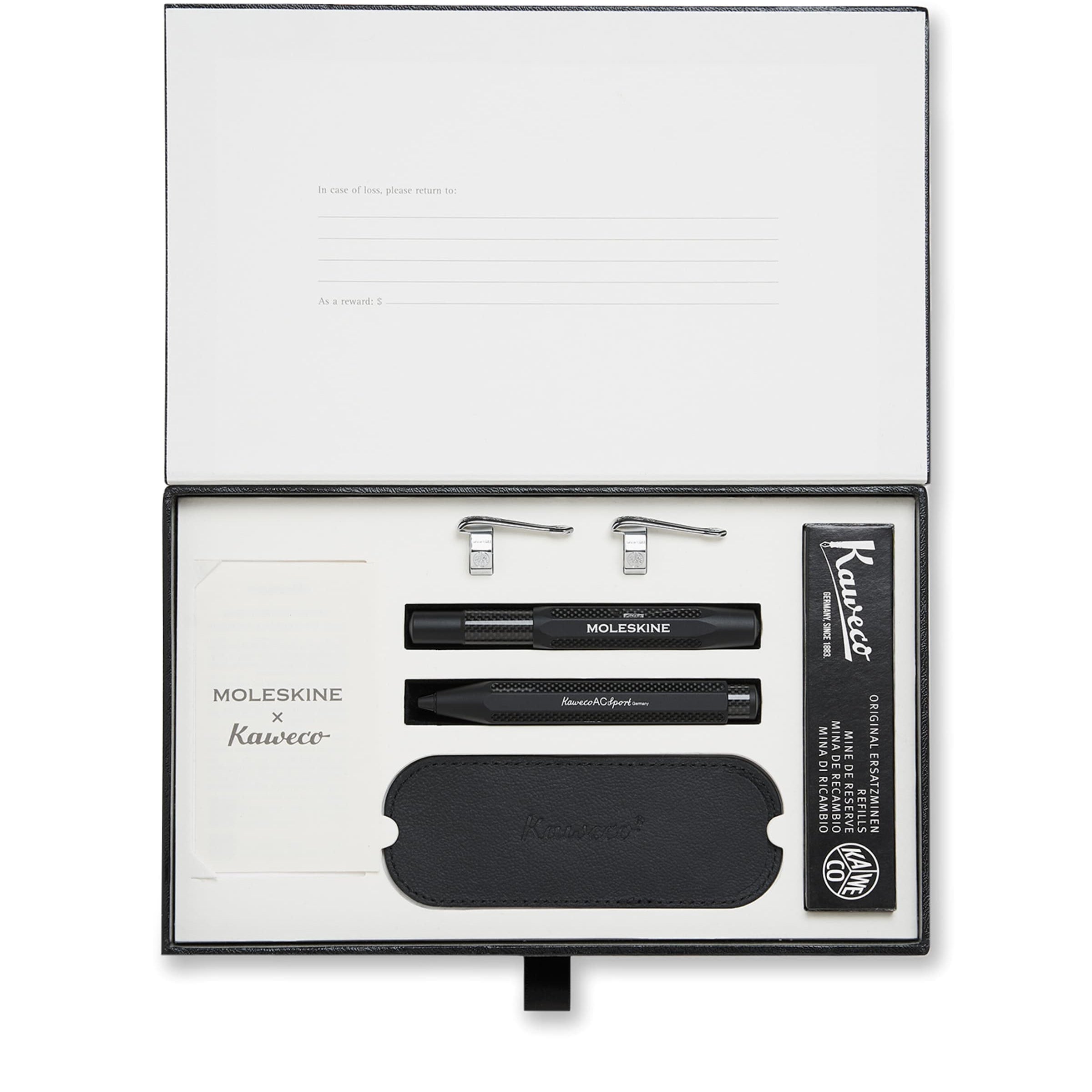 Le Duo Ecriture Double Pen and Notebook Set