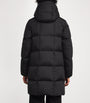 Moncler Black Down Litte Long Coat