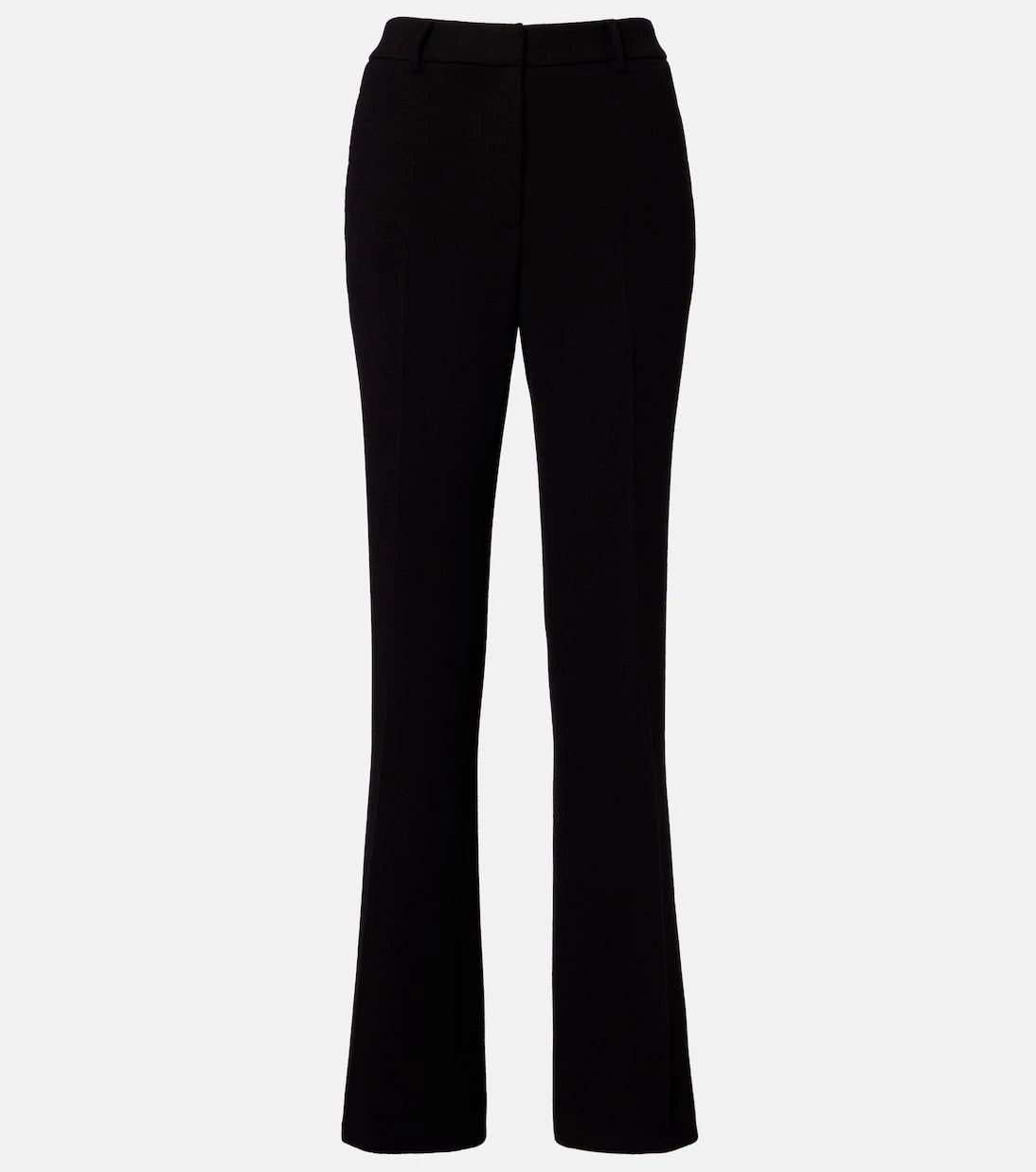 Etro - High-rise wool flared pants