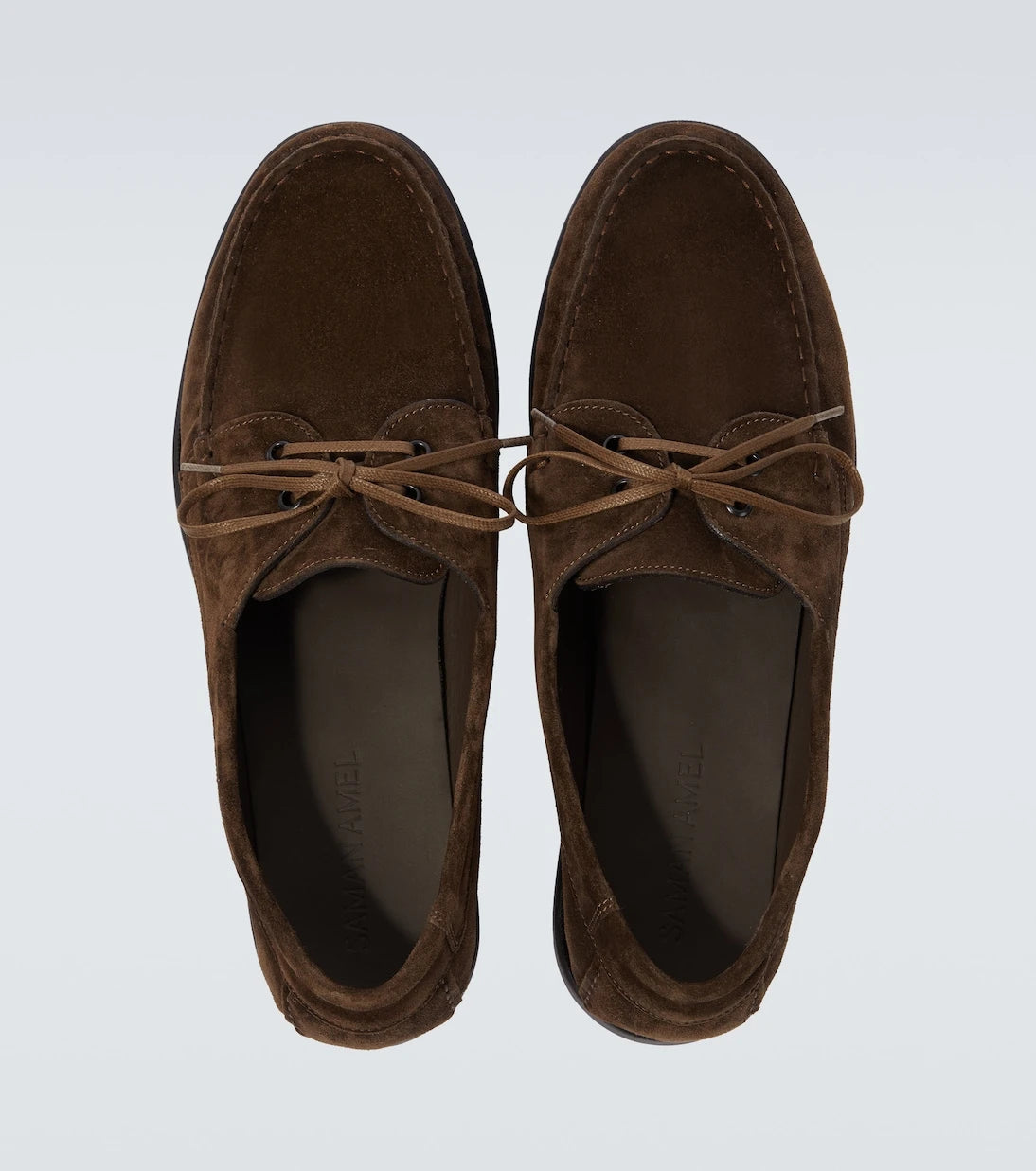 Saman Amel - City Moc suede boat shoes