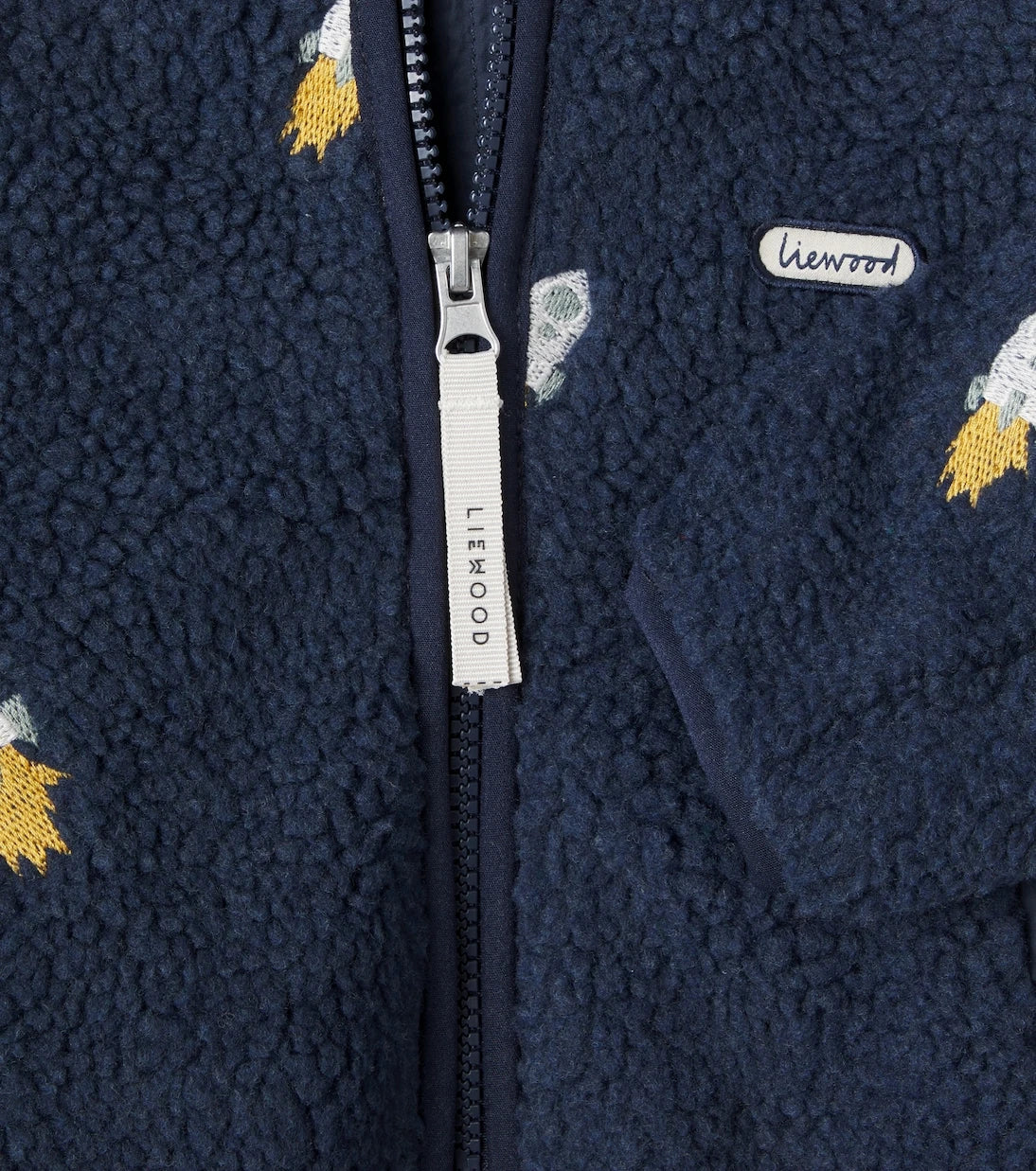 Liewood - Baby Mara embroidered pile jacket