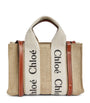 Chloé Brown Mini Woody Tote Bag