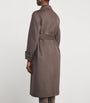 Joseph Brown Wool-Cashmere Arline Coat