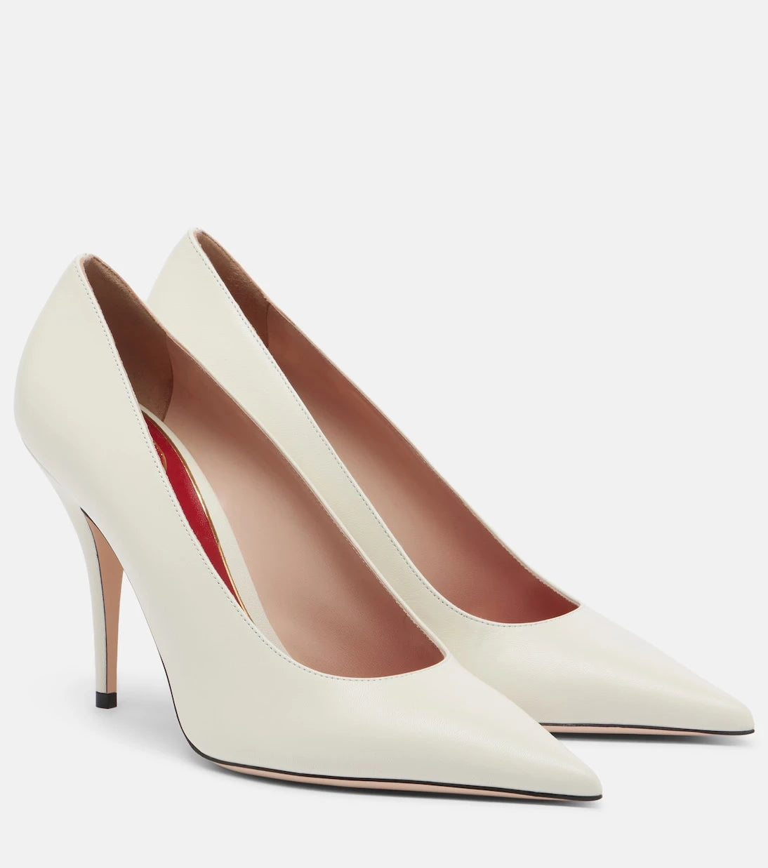 Valentino Garavani - Cuttie leather pumps