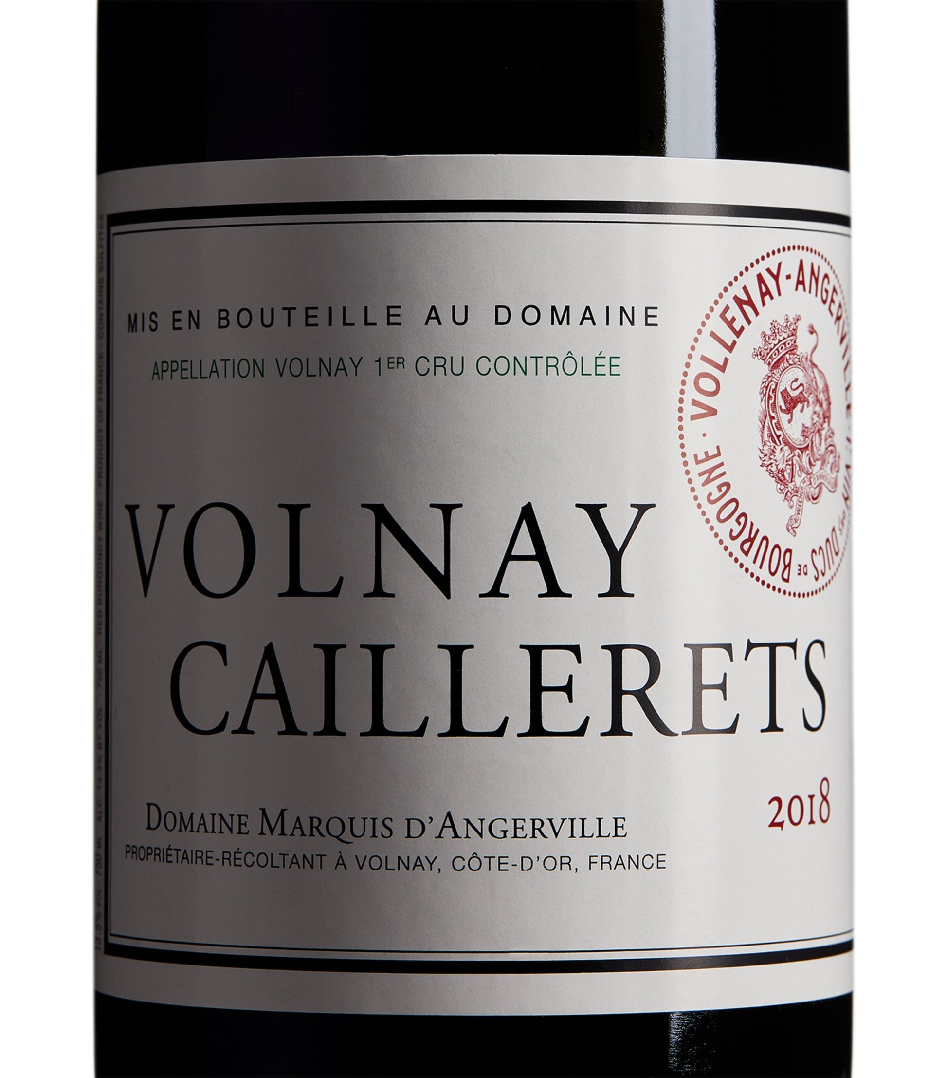 Domaine Marquis D’Angerville Caillerets 2018 (75cl) – Burgundy, France