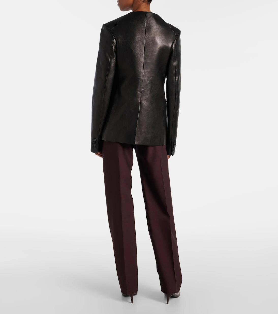 Khaite - Jameson leather jacket
