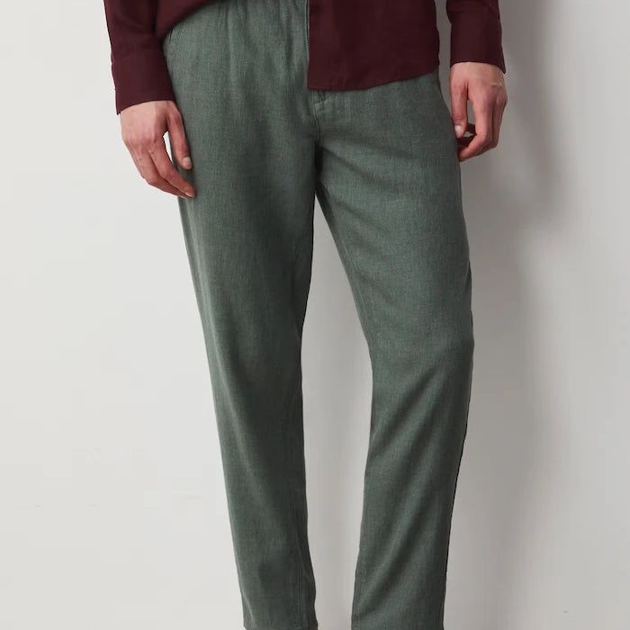 Medicine erkek keten chino pantolon